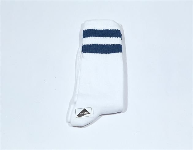 Summer Socks White-German Blue